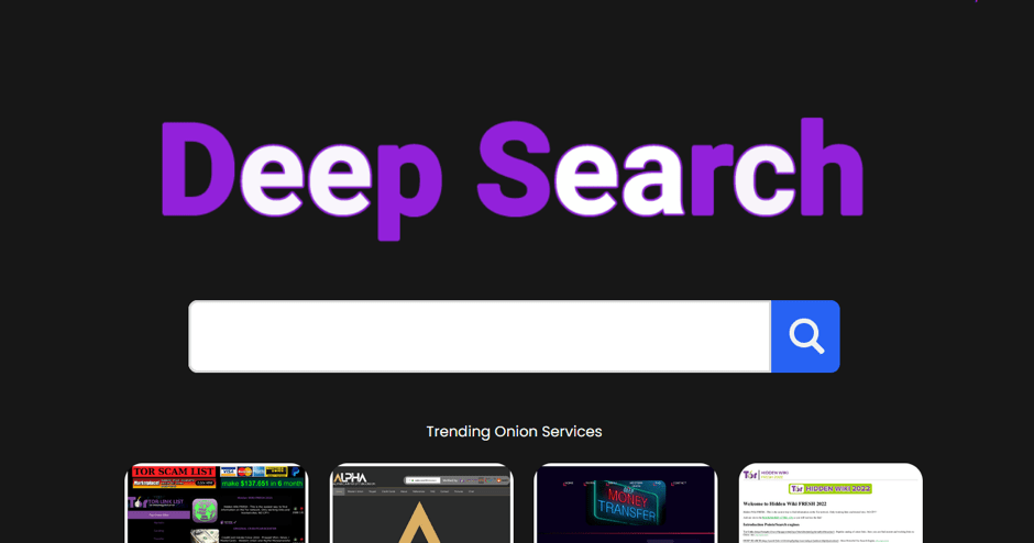 Onion Search Engine