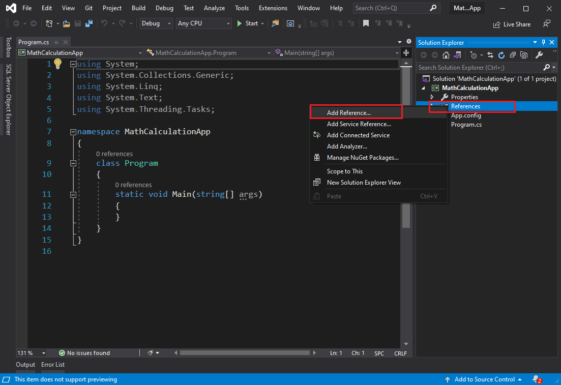 Creating and Using Class Library (DLL) in C Using Visual Studio