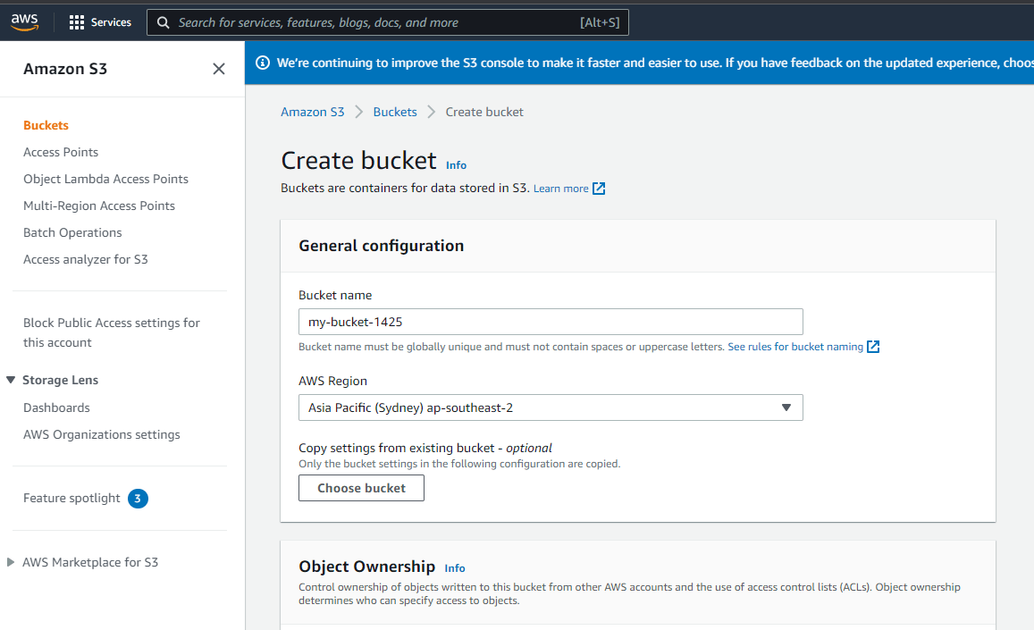 Upload Files to AWS S3 Bucket Using Core