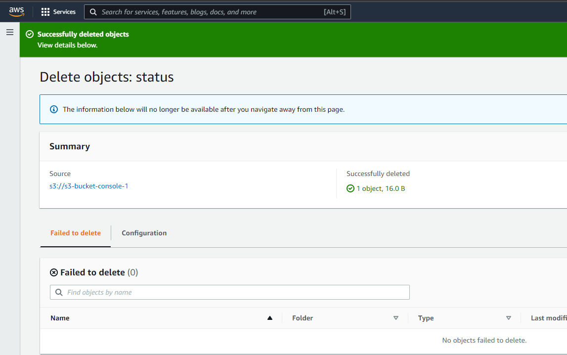 Create an AWS S3 Bucket, Upload, Download and Delete File Using AWS Console