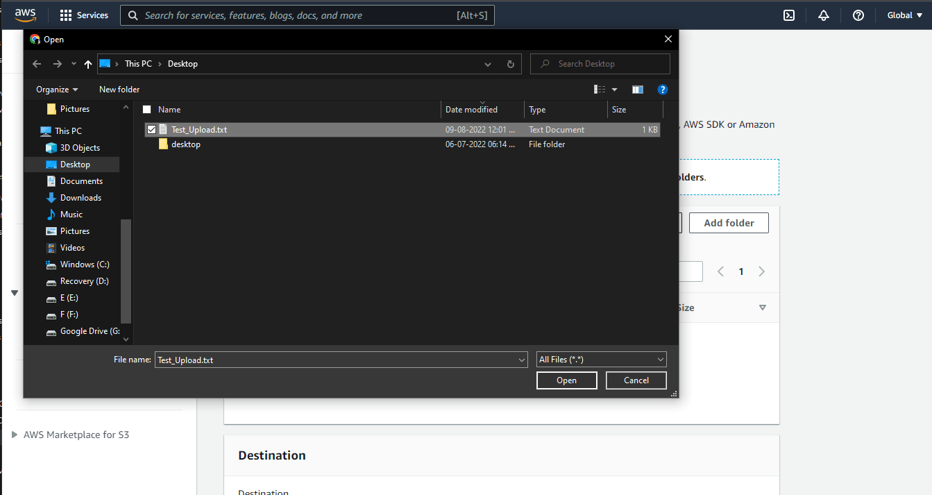 Create an AWS S3 Bucket, Upload, Download and Delete File Using AWS Console
