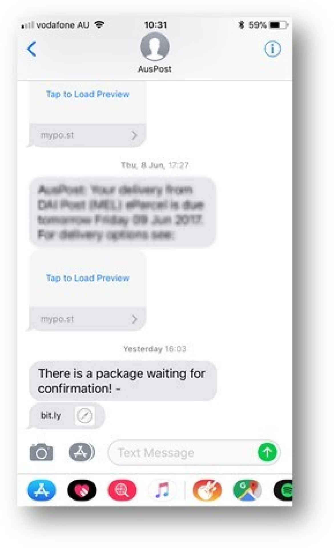 Scams Targeting Australia Post Customers