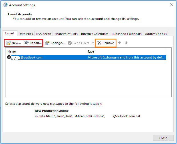 [Solved] The Connection To Microsoft Exchange Is Unavailable. Outlook