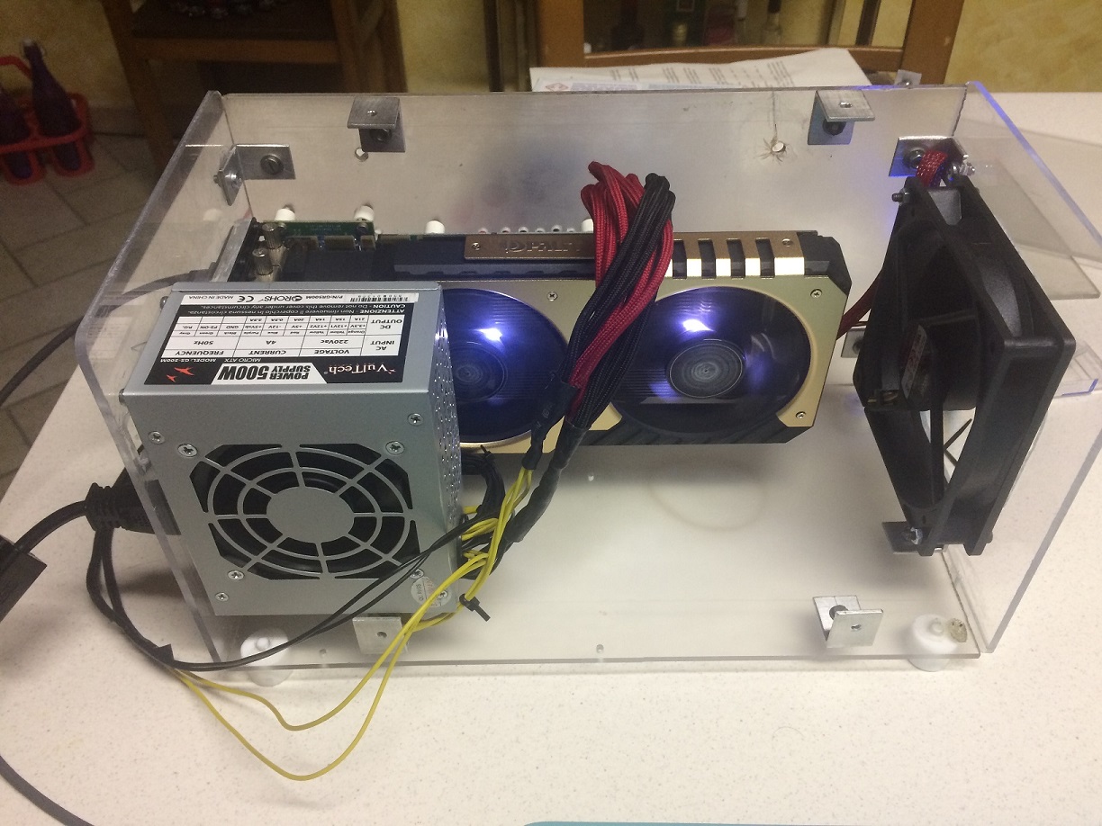 PSU buzzing, Palit GTX970 JetStream eGPU setup based on Akitio Thunder