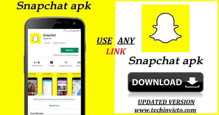 Snapchat Apk Latest Version 10.54.0 Download For Android