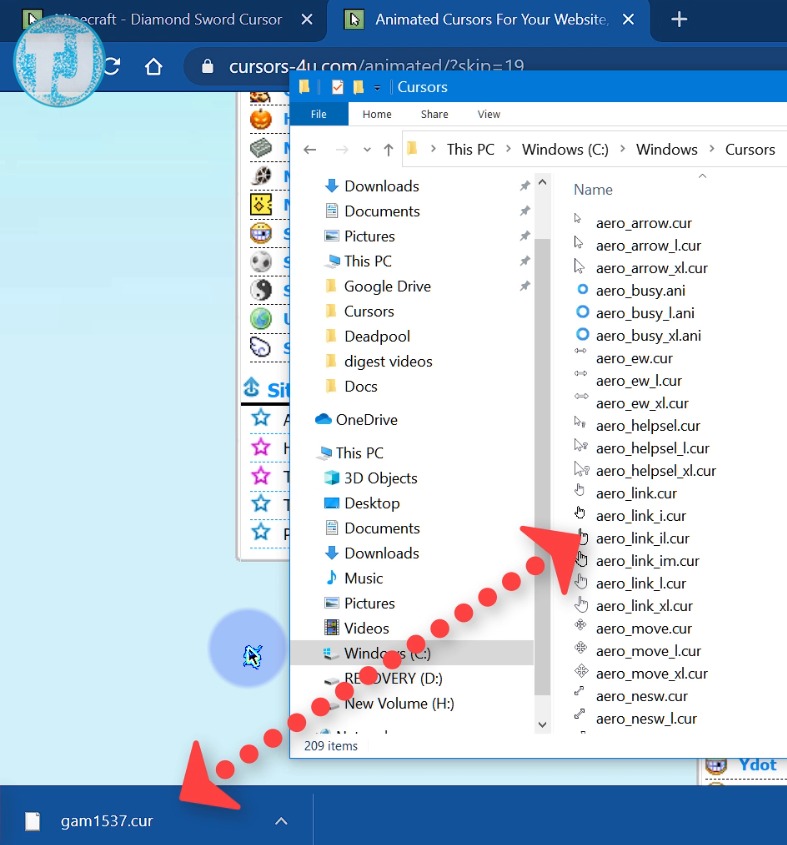 How to Change your Mouse Cursor Windows 10/7 2021 Guide