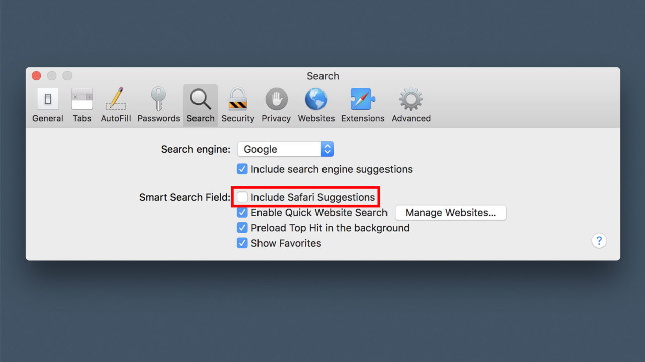 how to turn off single sign on safari