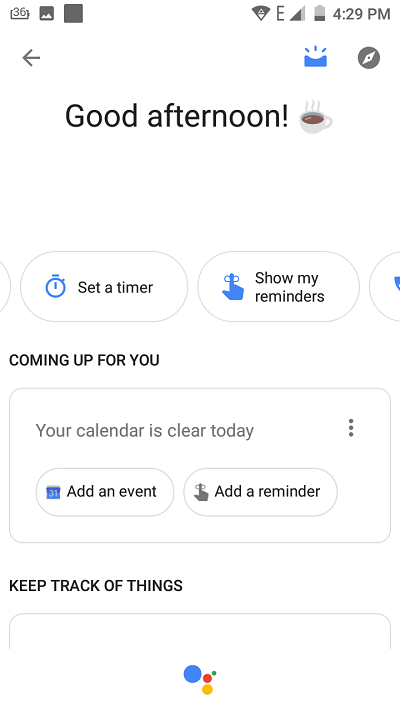 google home reminders