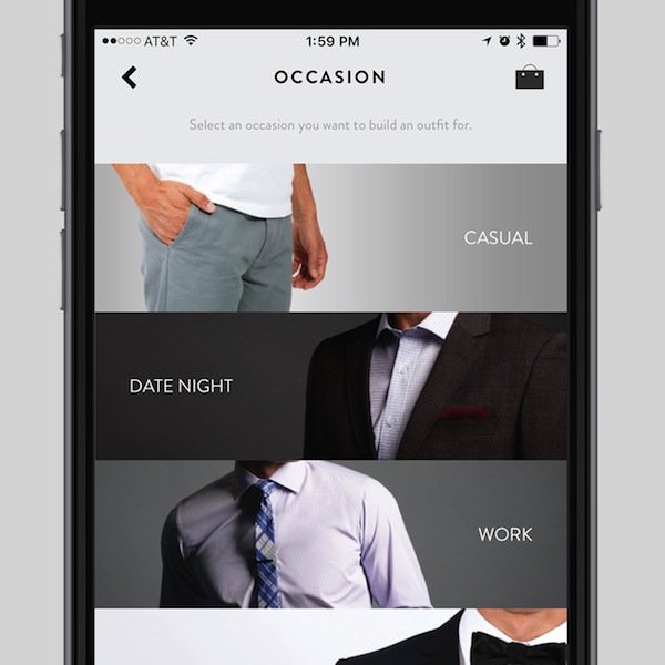 The simplest men's clothing app we've seen so far TechKee