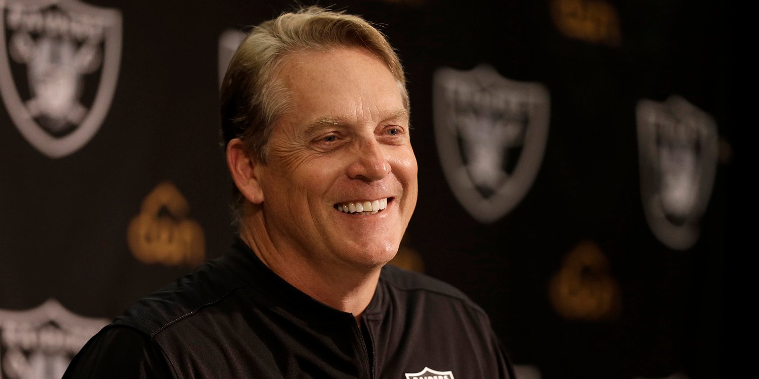 Raiders head coach has a simple logic for his risky playcalling, and