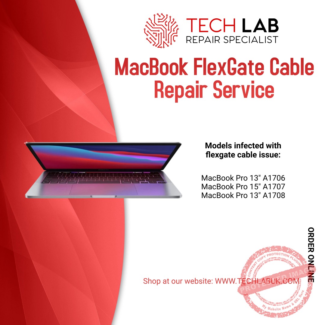 MacBook FlexGate Cable Repair Service Tech Lab Repair Specialist