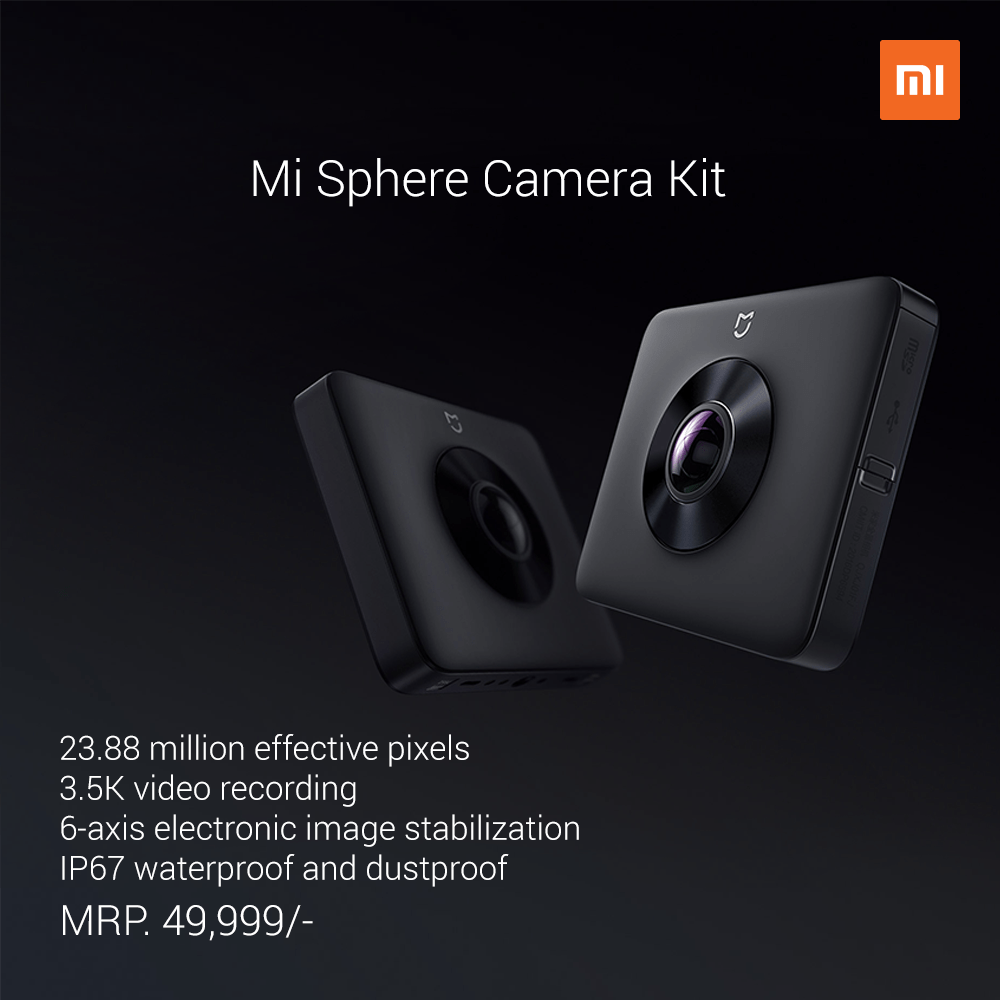 Mi Price In Nepal 8 New Products Including A MI Sphere Camera