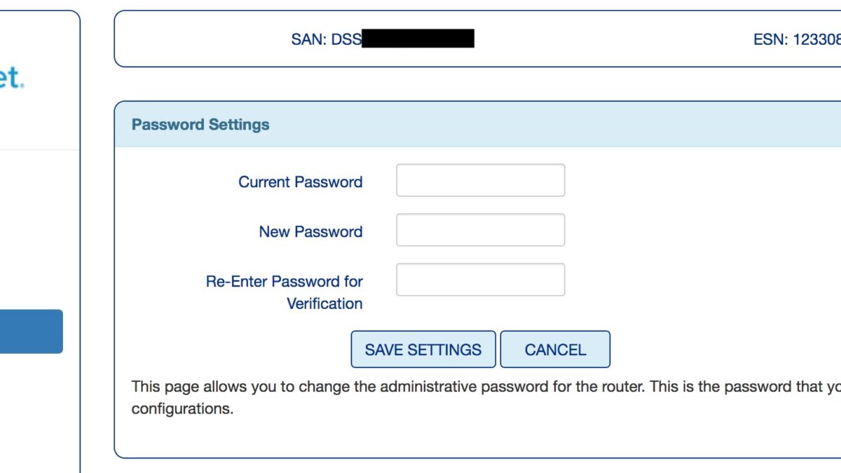 How do I change my router username and password?