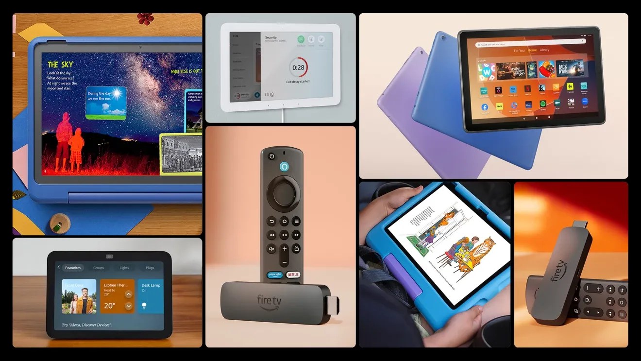 Amazon showcases its latest lineup of devices and services