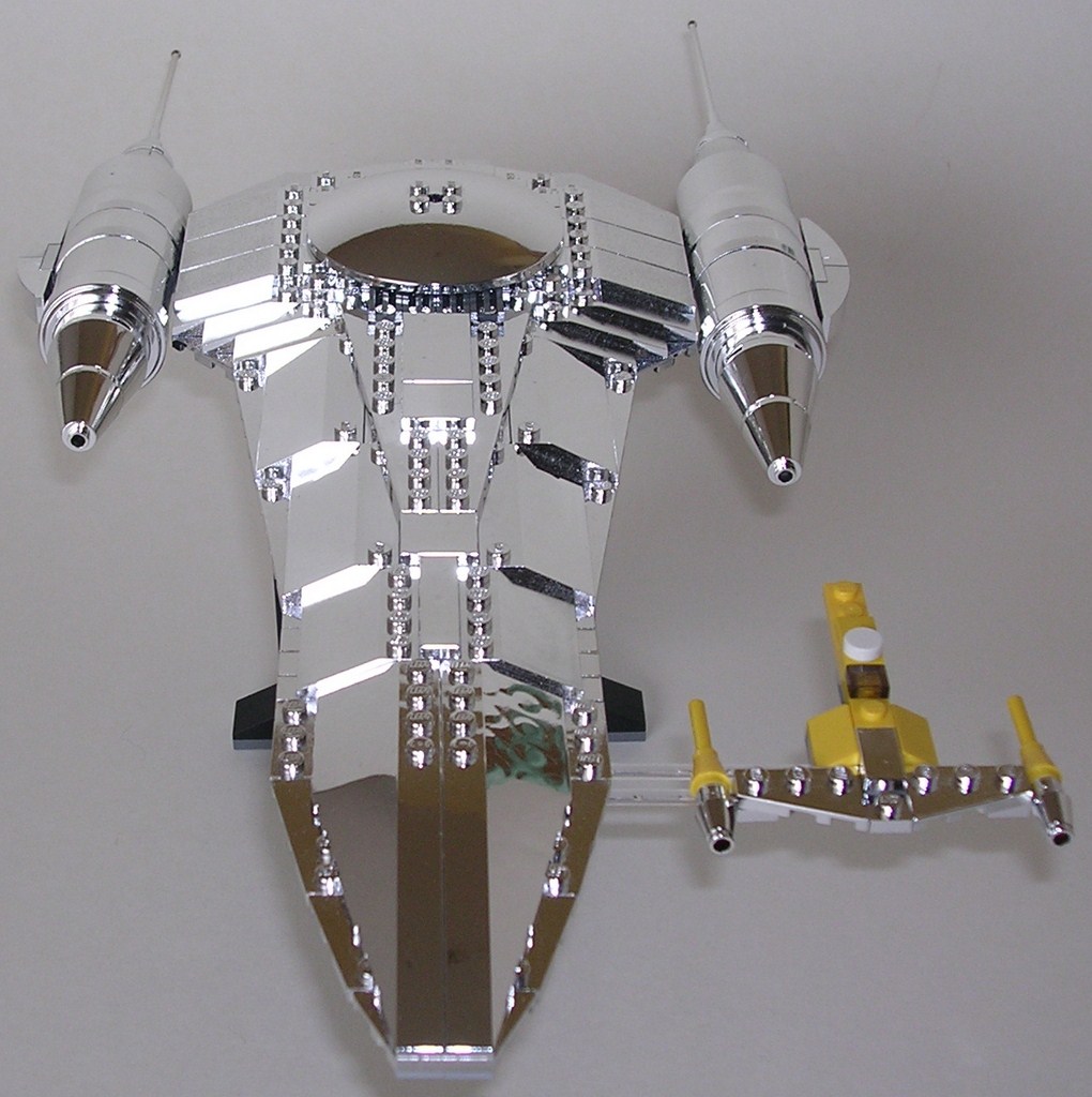 TechLug.fr Review Lego Star Wars ST11 Naboo Royal Starship