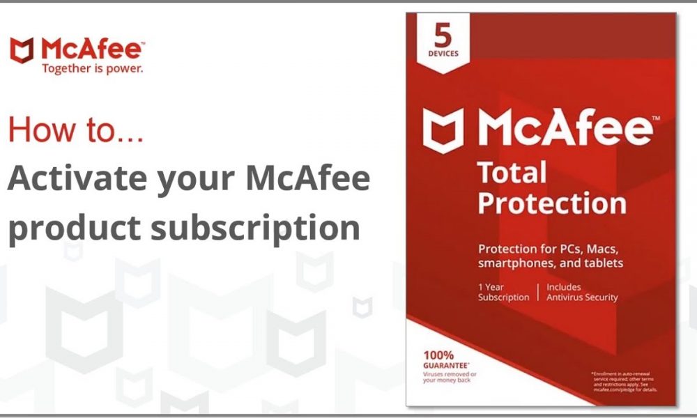 Your download is about to begin McAfee