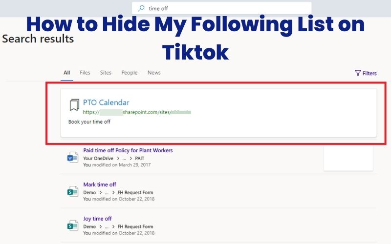 How to Hide My Following List on Tiktok? Tech Moj