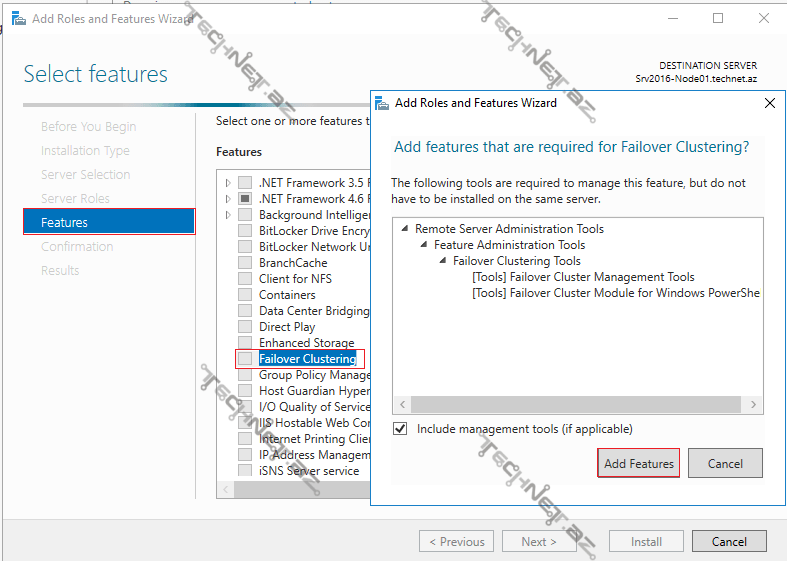Windows Server 2016 HA Failover Clustering 4 Yusifbəyli "Bilik