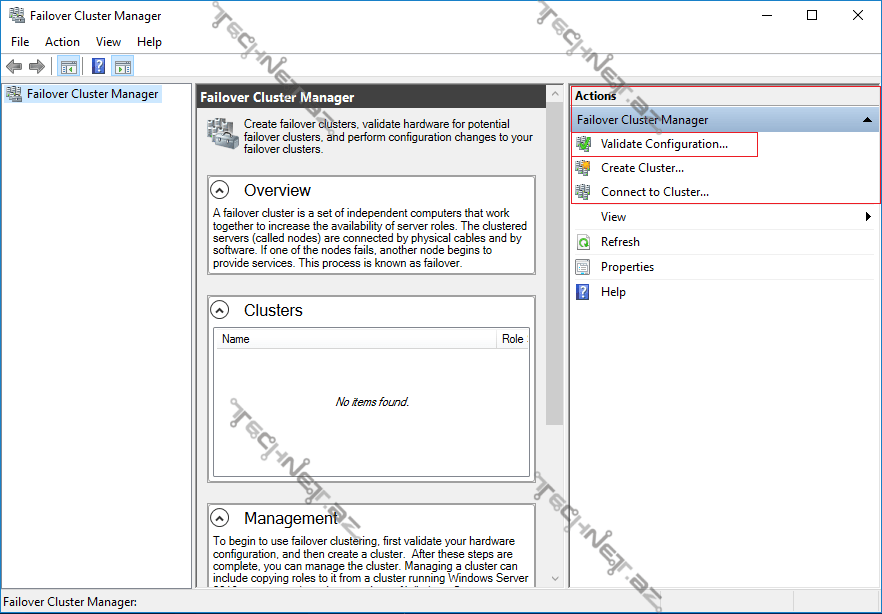 Windows Server 2016 HA Failover Clustering 4 Yusifbəyli "Bilik