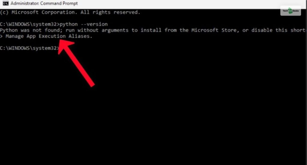 Python Was Not Found Run Without Arguments How To Fix It?