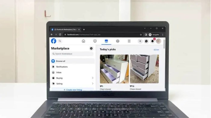 Kenapa marketplace di fb tidak bisa dibuka