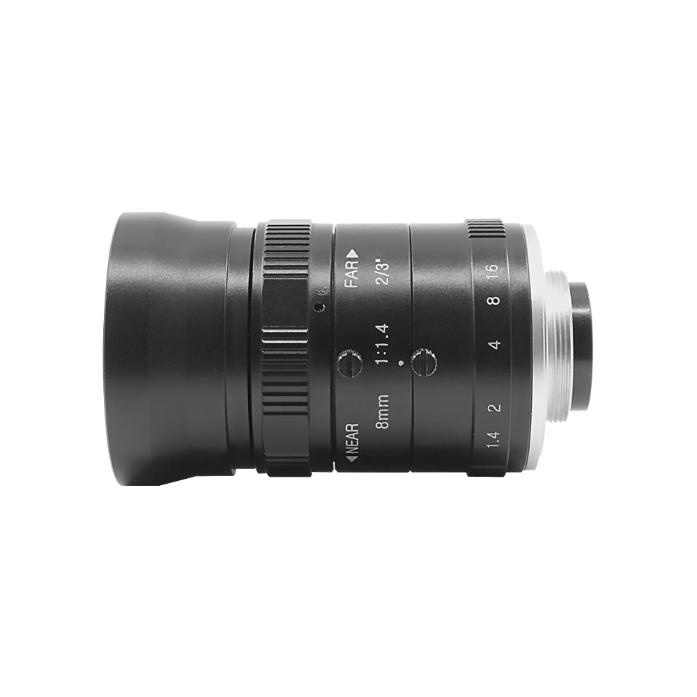 CMount Lens 8mm Fixed Focal Length Aperture Range From F1.4 F1.6 Up