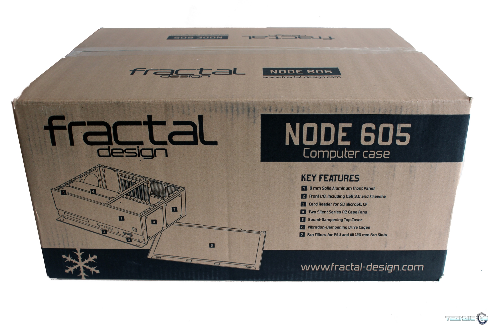 Fractal Design Node 605 Review Technic3D