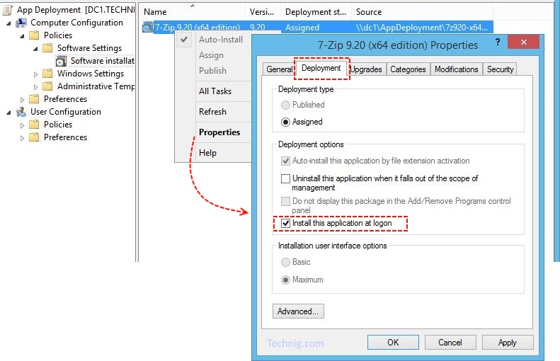 How to Deploy Software using Group Policy? Server 2016 Technig
