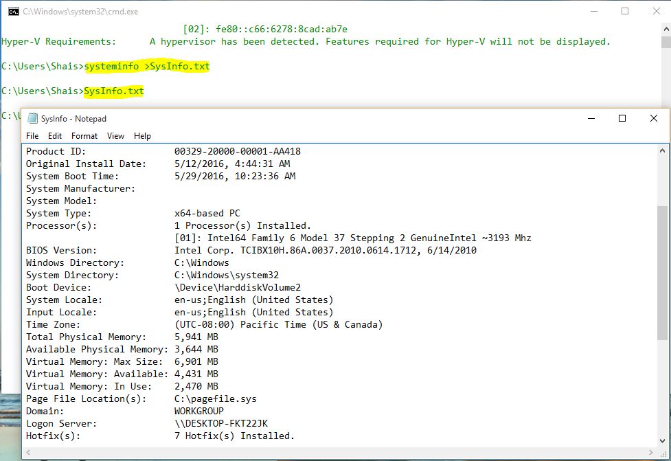 How to Find Windows 10 System Information? TECHNIG
