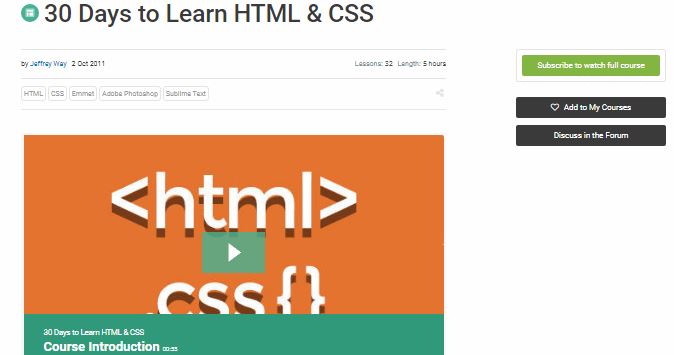 Html, css, javascript free online course with certificate image