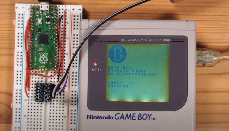 Mining mit dem Gameboy Alte Hardware, neuer Nutze?