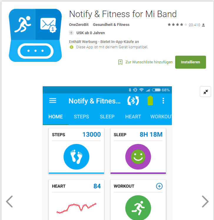 Welche App für Xiaomi Mi Band 2? Die Besten Apps im Überblick