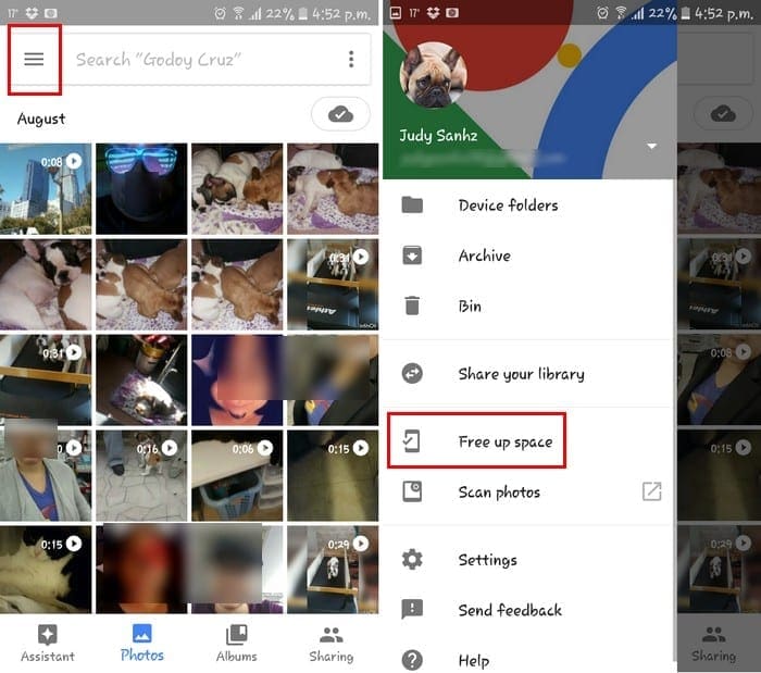 Android not enough memory to open gallery geraaway