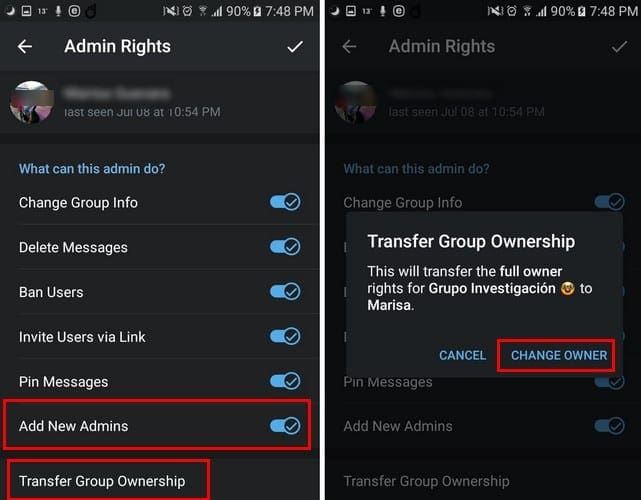How to Transfer Ownership of a Telegram Group Technipages