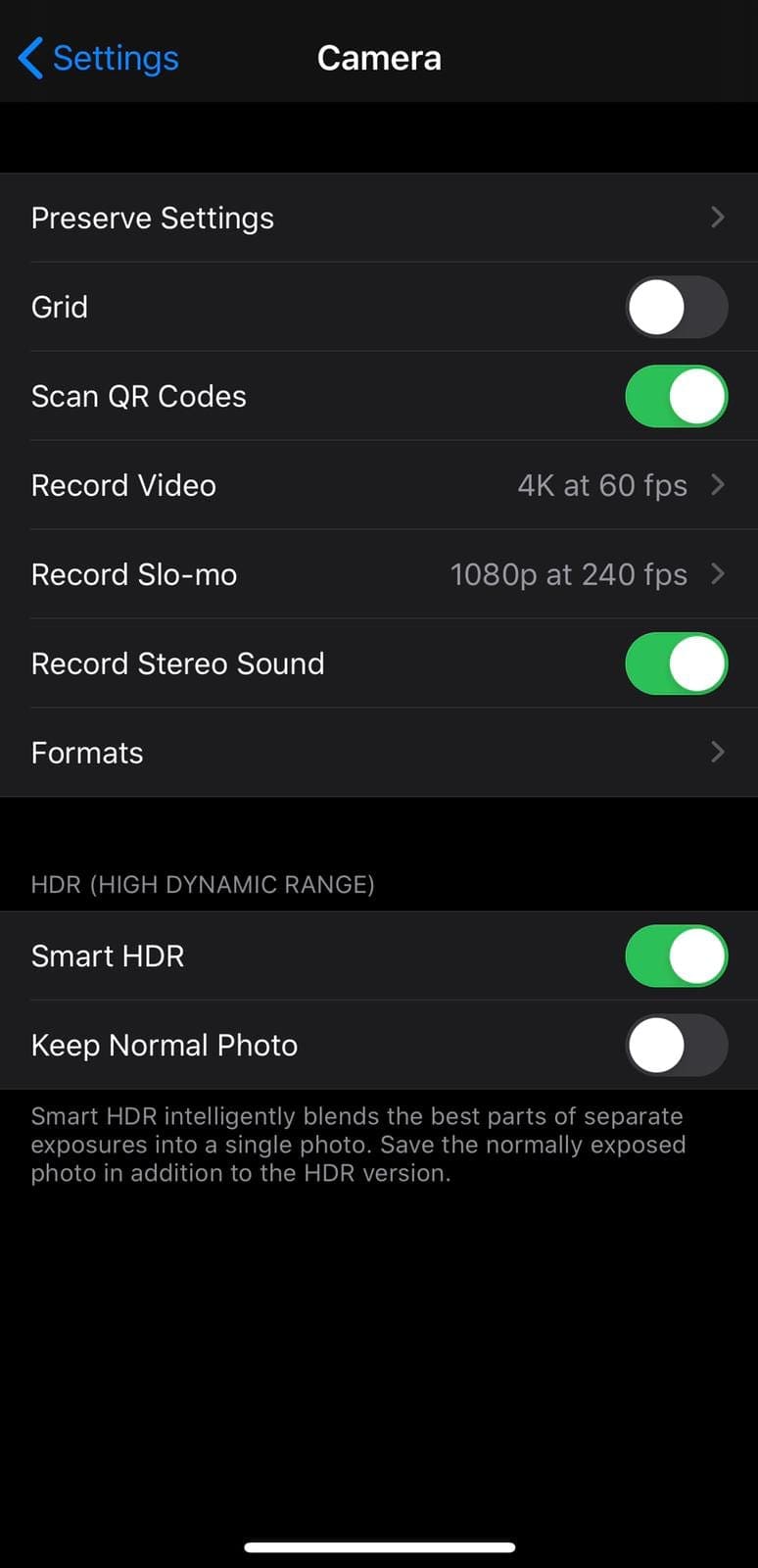 iPhone Change Video Recording Resolution Technipages