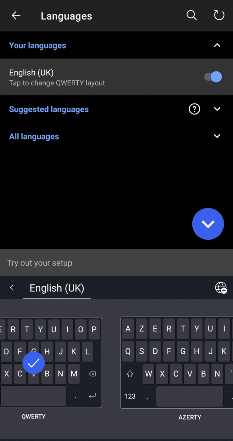 How to Change the Keyboard Layout in the Swiftkey Keyboard in Android