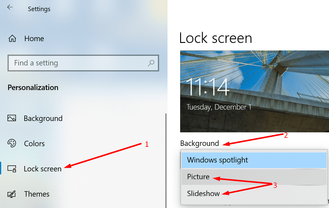 Windows 10 lock screen not showing picture vacationwikiai