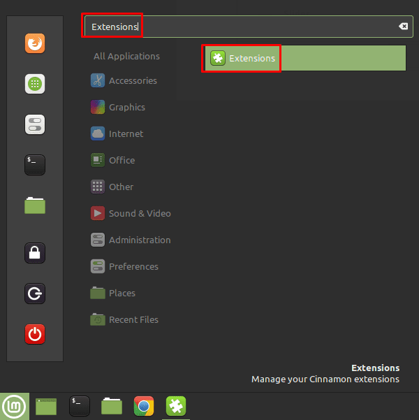 Linux Mint How to Add New Extensions Technipages