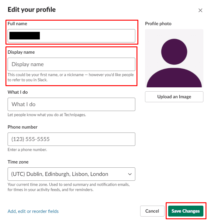 Slack How To Change Your Display Name Technipages