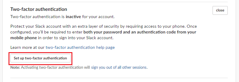 Slack How to Enable TwoFactor Authentication Technipages