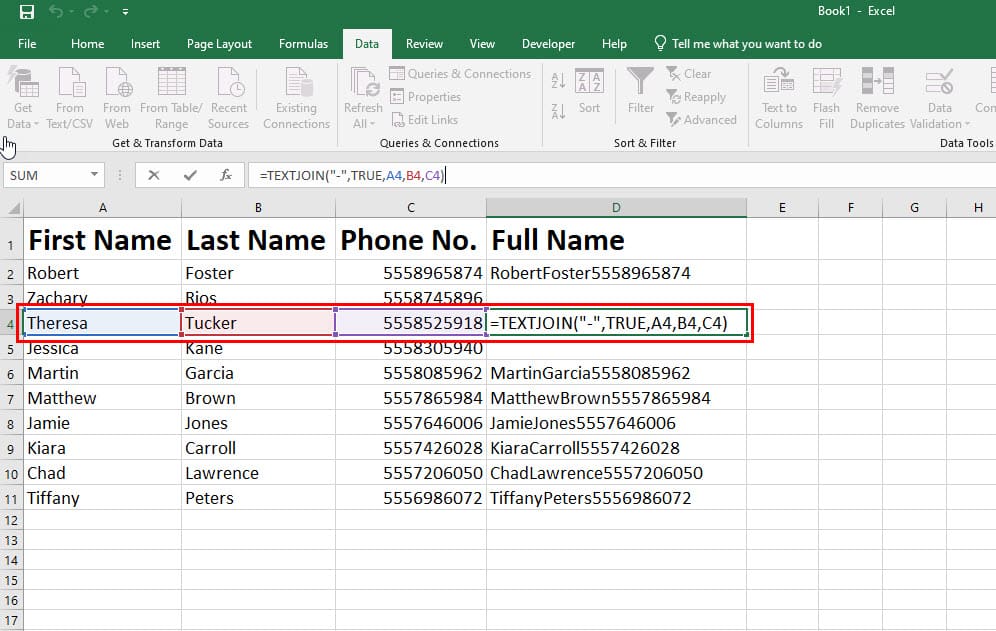How to Combine Two Columns in Excel in 2023 Technipages