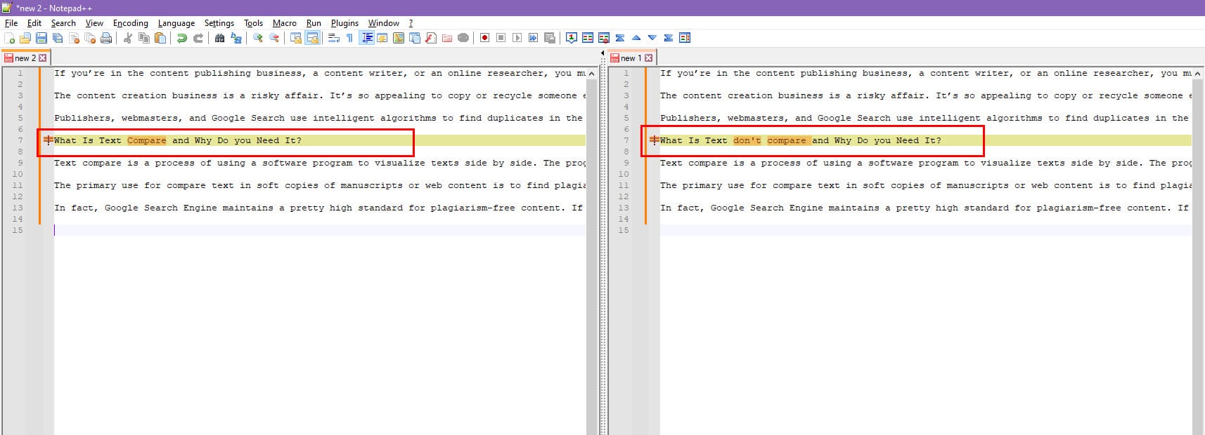 How to Do a Text Compare Online Using Cloud Apps Technipages