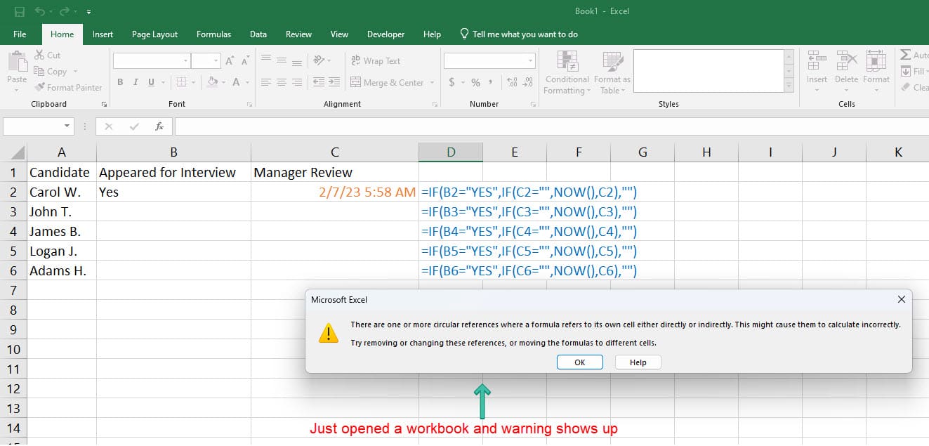 How to Find Circular References in Excel in 4 Ways Technipages