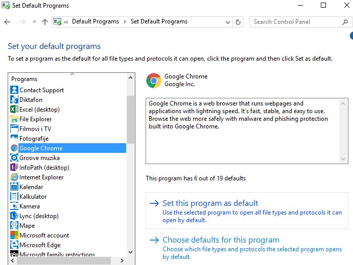 Two Ways To Change The Default  Browser In Windows 10 Technobezz
