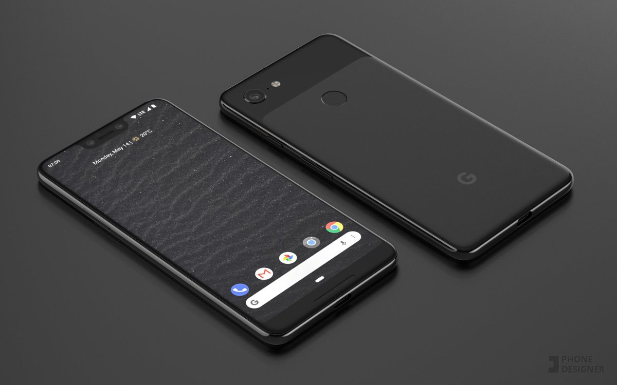 Google Pixel 3 XL Shows An AllGlass Back With New Design