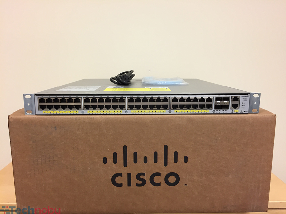 Cisco 4948 WSC4948EF 48 Port Layer 3 Gigabit Switch 4 x 10G SFP+