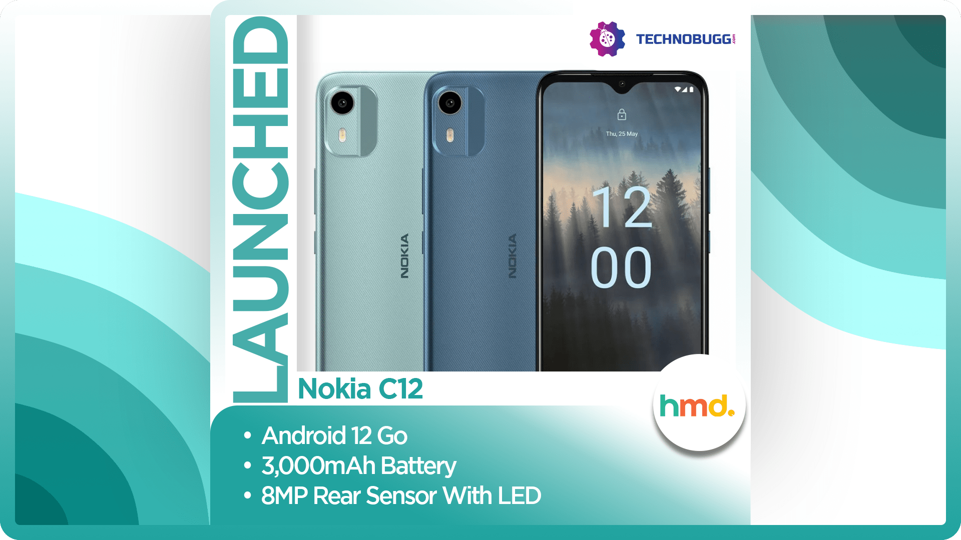 Nokia C12 Unveiled With Android 12 Go