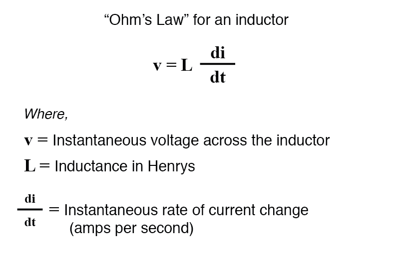 15.2 Inductors and Calculus