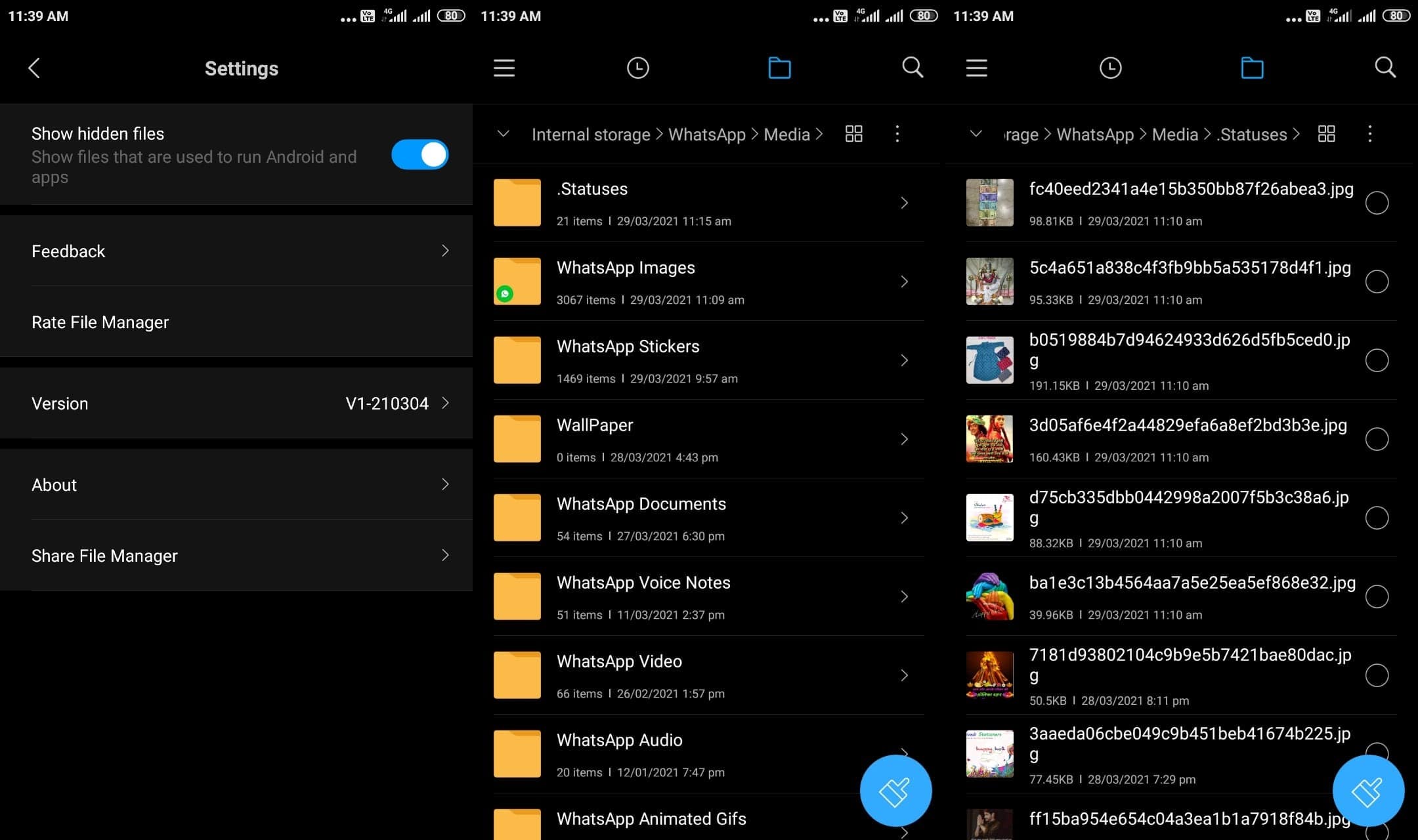 WhatsApp Status Video Download without any thirdparty Apps on Android