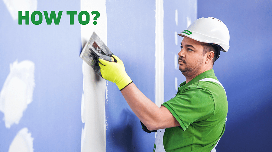 HOWTO Basic technical rules to follow when working with gypsum mixtures during winter